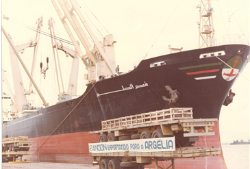 Exportação para Argélia